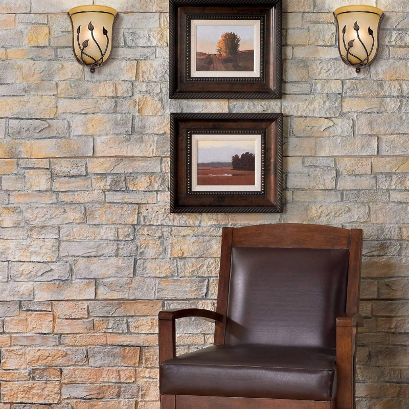 Leaf and Vine Half-Bell Glass Wall Sconce