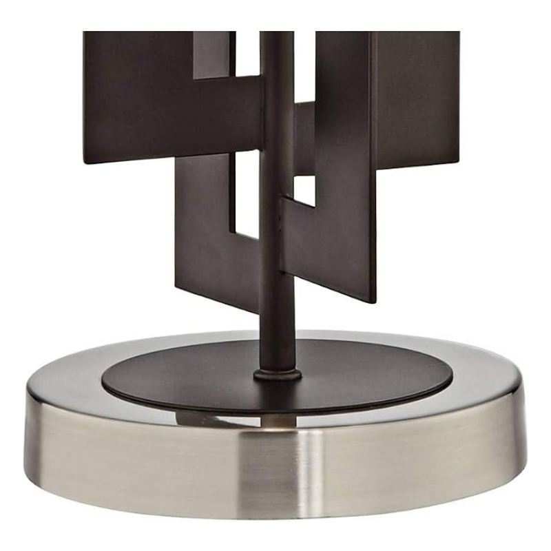 Pacific Coast Lighting Deville Geometric Bronze Table Lamp