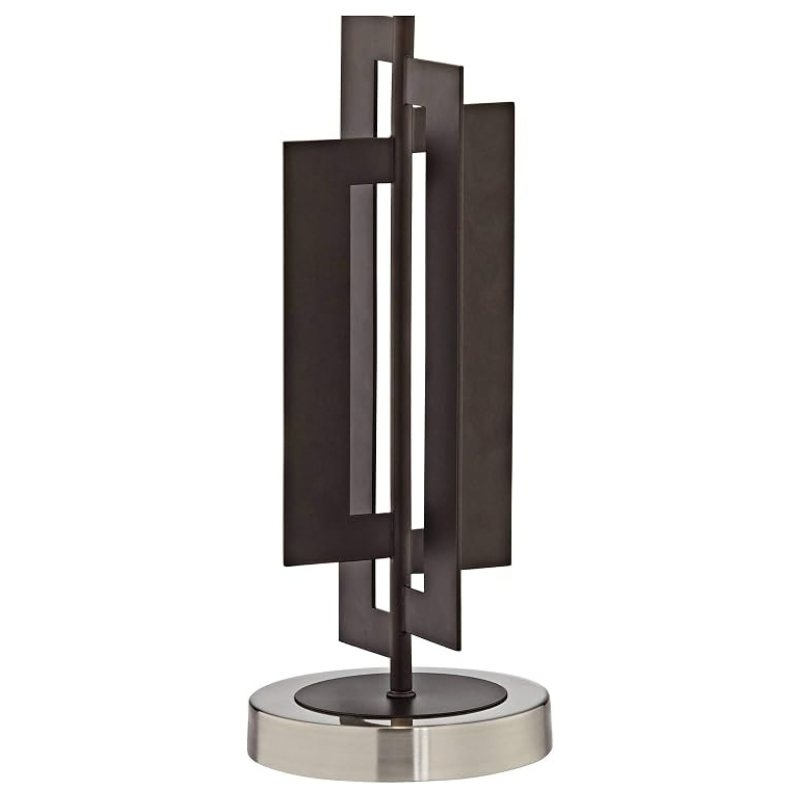 Pacific Coast Lighting Deville Geometric Bronze Table Lamp