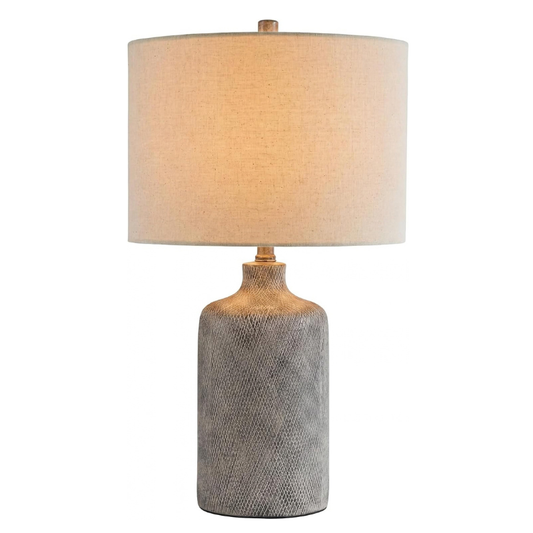 Signature Design by Ashley Linus Ceramic Table Lamp - Antique Black